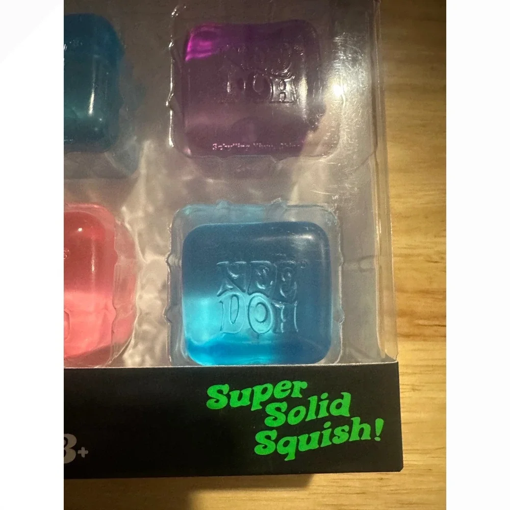 Nice Ice Baby Reusable Ice Cubes Set Colorful Plastic Cooling Cubes New